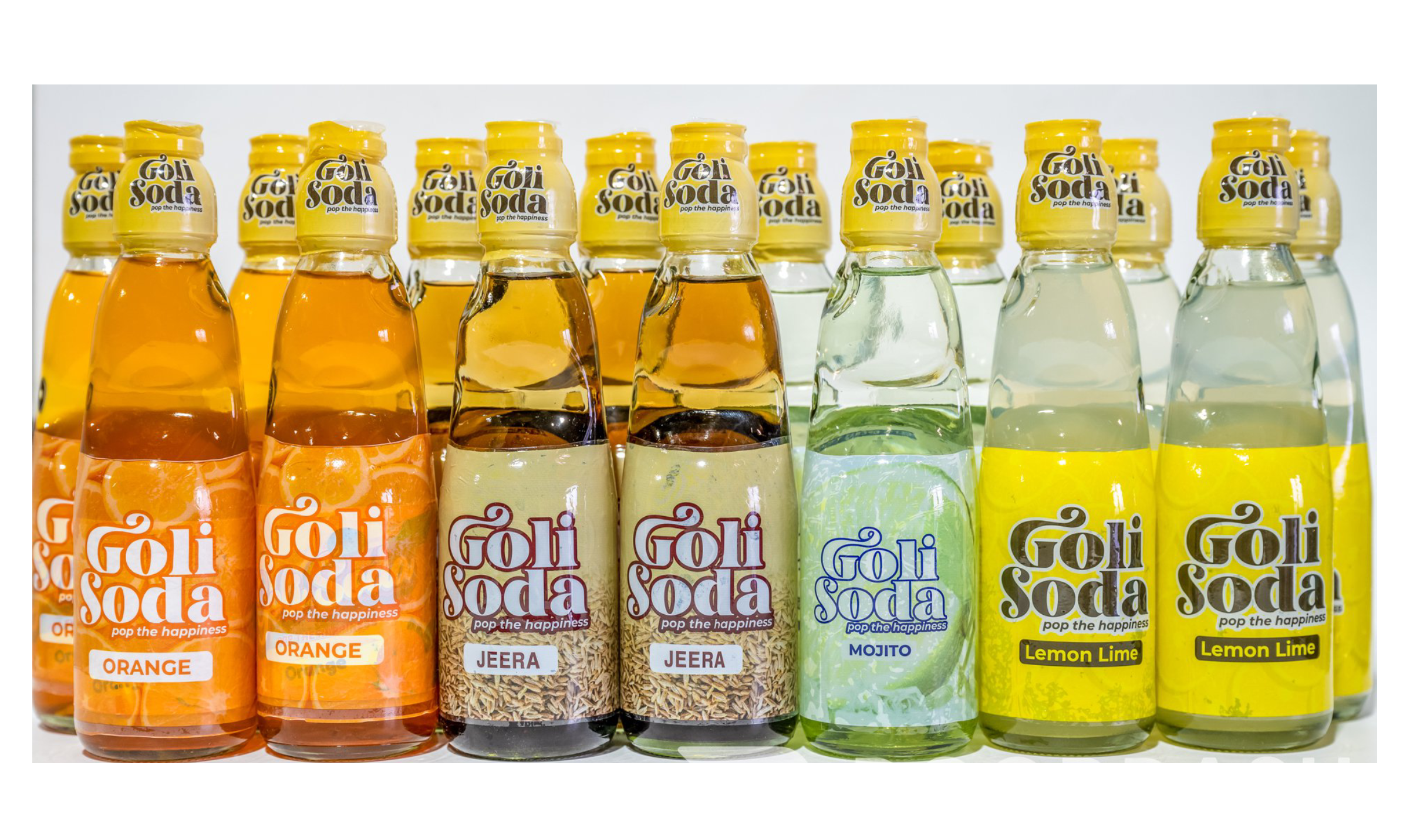 Goli soda Orange lemon mojito zeer Falvour